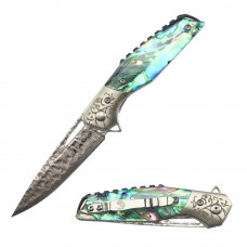 Canivete Manual Master Cutlery Elk Ridge ER-2010DM Aço Damasco