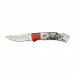 Canivete Manual Master Cutlery Elk Ridge ER-2012 BR Drop Point