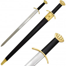 Espada Medieval Medieval Warrior Master Cutlery Noble Savage Brass Sword TC-5515