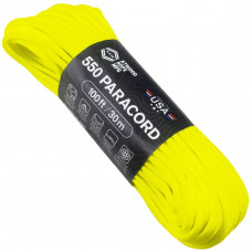 Corda Atwood Paracord 30m - Amarelo Neon