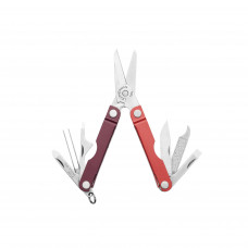 Tesoura Leatherman Micra - Vermelho e Vinho Quente