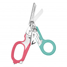Tesoura Leatherman Raptor Rescue Utility - Rosa e Verde Água