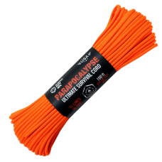 Corda de sobrevivência Parapocalypse Atwood 625lb (7,5m) laranja neon