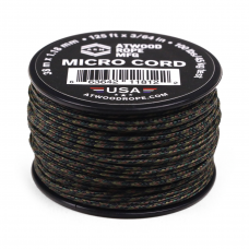 Microcord Atwood 100lb (37,5m) Woodland Camo