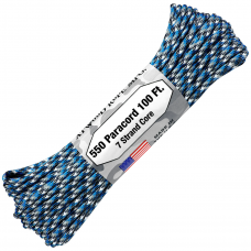 Paracord Atwood 550lb (30m) Blue Camo