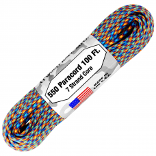 Paracord Atwood 550lb (30m) Fire & Ice