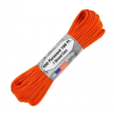 Paracord Atwood 550lb (30m) Burnt Orange (Laranja Queimado)