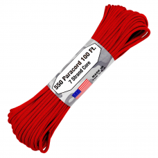 Paracord Atwood 550lb (30m) Vermelho
