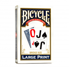 Baralho Bicycle Large Print azul