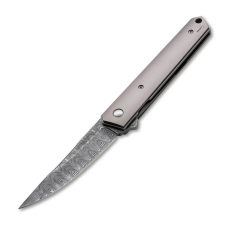 Canivete Böker Plus Kwaiken Flipper Damascus