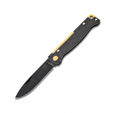 Canivete Böker Plus Atlas Black Stonewash Brass