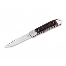Canivete Böker Plus Hidden Release Trapper Appaloosa Bone Automático