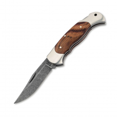 Canivete Böker Scout Rosewood aço C75 tala em Rosewood