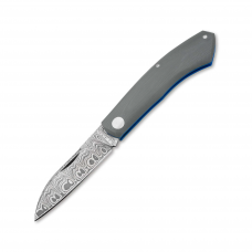 Canivete Böker Damast Annual Knife 2023 edição limitada número 492 de 999 em aço damasco