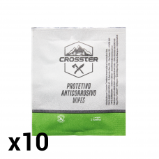 Kit c/ 10 Lenço Crosster Protetivo Lubrificante Anticorrosivo para Aços