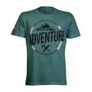 Camiseta Crosster Aventura Verde Militar M