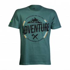 Camiseta Crosster Aventura Verde Militar P