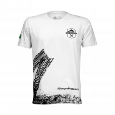 Camiseta Crosster Pneu Branca GG