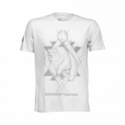 Camiseta Crosster Urso Branca GG