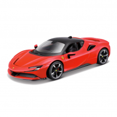 Miniatura Maisto 1/24 Ferrari Sf90 Stradale Kit Em Metal Para Montar