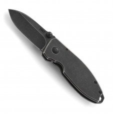 Canivete CRKT Squid Black, desenhado por Lucas Bur