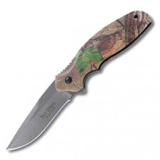 Onion Shenanigan Camo - Canivete CRKT com empunhadura de FRN texturizada verde camuflado. 