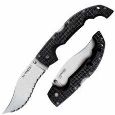 Canivete Cold Steel XL Voyager Vaquero serrilhado AUS10A 29AXVS