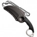 Faca Cold Steel Double Agent 1 estilo karambit. Acompanha bainha.