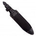 Conjunto facas de arremesso modelo gladius com bainha em nylon