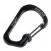 Mosquetão Nite Ize SlideLock Carabiner #2 em aço inox preto