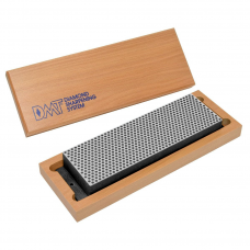 Pedra de afiação DMT Diamond Whetstone 8″ extra-grossa (220) c/ estojo de madeira