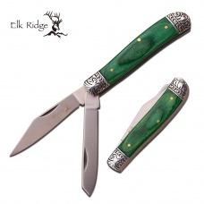 Canivete Elk-Ridge by Master Cutlery tala em madeira ER-220GW