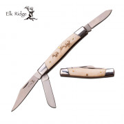 Canivete Elk-Ridge by Master Cutlery tala em osso ER-323BR