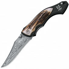 Canivete FOX Knives Orion by Elishewitz em damasco