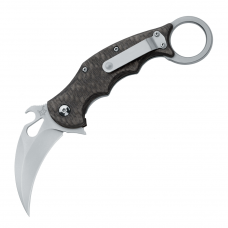 Canivete FOX Knives karambit com fibra de carbono