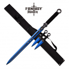 Conjunto espada e facas de arremesso Fantasy Master