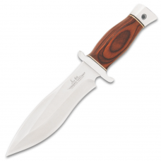 Faca Gil Hibben Brown Wood
