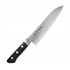 Faca Santoku Kanetsune aço AUS-10 Inox cabo em Plywood