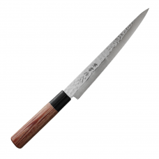 Faca Sujihiki Kanetsune aço DSR-1K6 Carbono cabo em Plywood