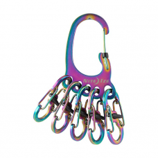 Chaveiro em aço Nite Ize BigFoot Locker KLKBF-07-R3