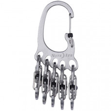 Chaveiro Nite Ize BigFoot Locker KeyRack em aço inox