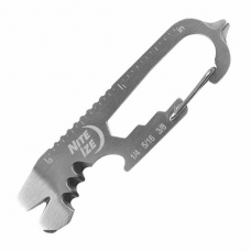 Ferramenta multifuncional Nite Ize DoohicKey+ Key Tool em aço inox