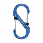 Mosquetão alumínio Nite Ize S-Biner SlideLock #4 LSBA4-03-R6 azul