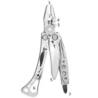 Alicate Leatherman Skeletool com bainha em nylon