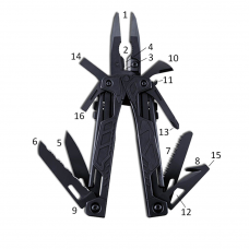 Alicate Leatherman OHT Black com bainha MOLLE Black