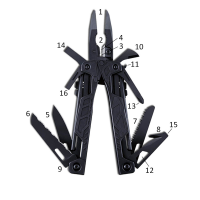 Alicate Leatherman OHT com 16 funções bainha marrom