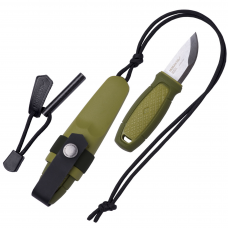 Faca Morakniv Eldris (S) verde c/ Fire Kit