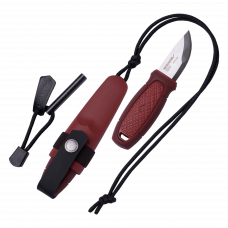 Faca Morakniv Eldris (S) vermelha c/ Fire Kit