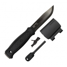 Faca Morakniv Garberg BlackBlade (C) c/ Kit de sobrevivência