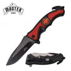 Canivete Master USA by Master Cutlery abertura assistida MU-A069RD
